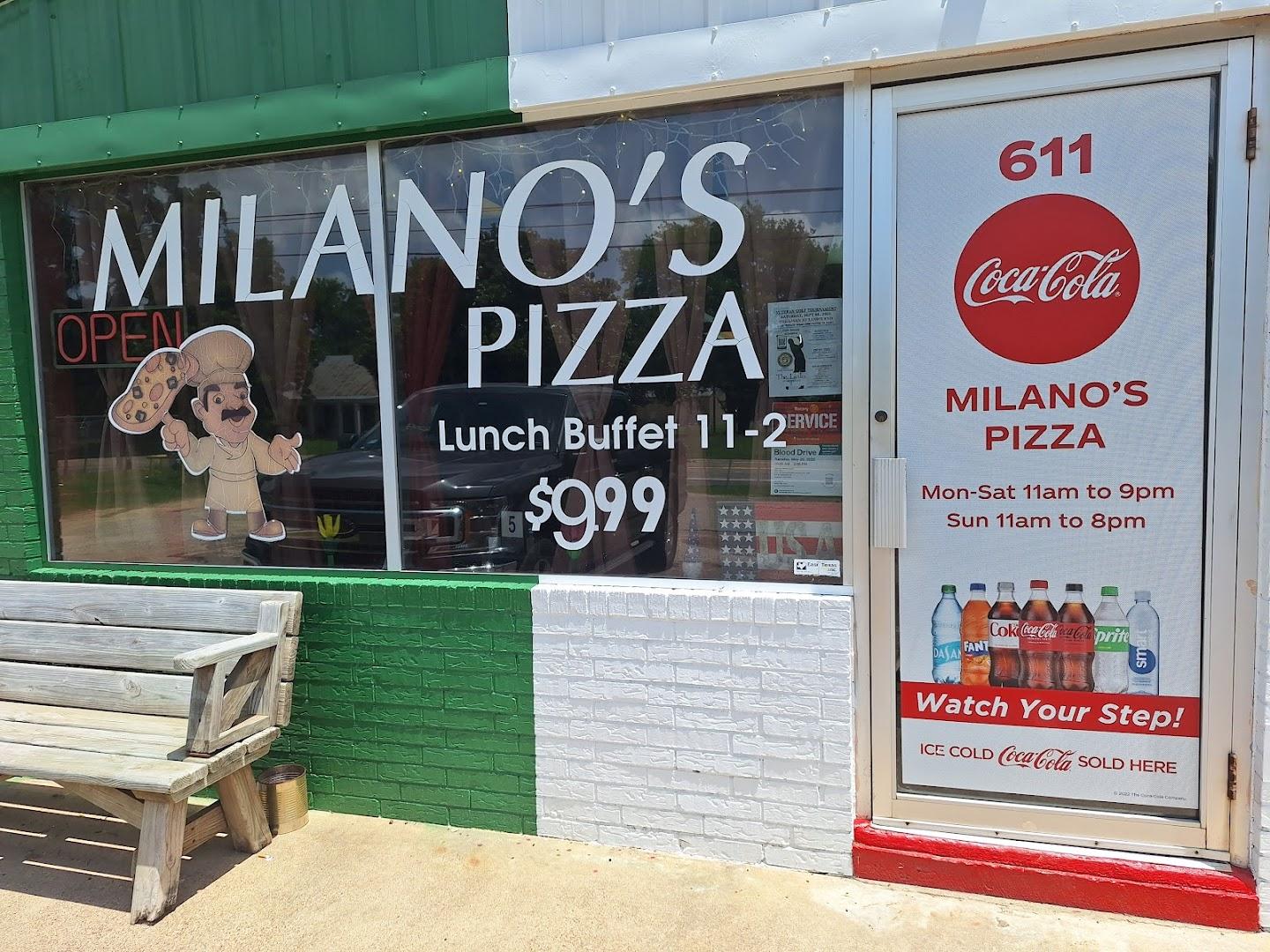 milanos pizza quitman